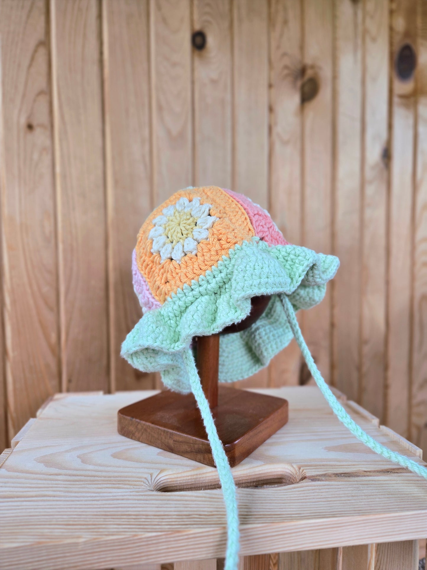 Cotton Flower Bucket Hat