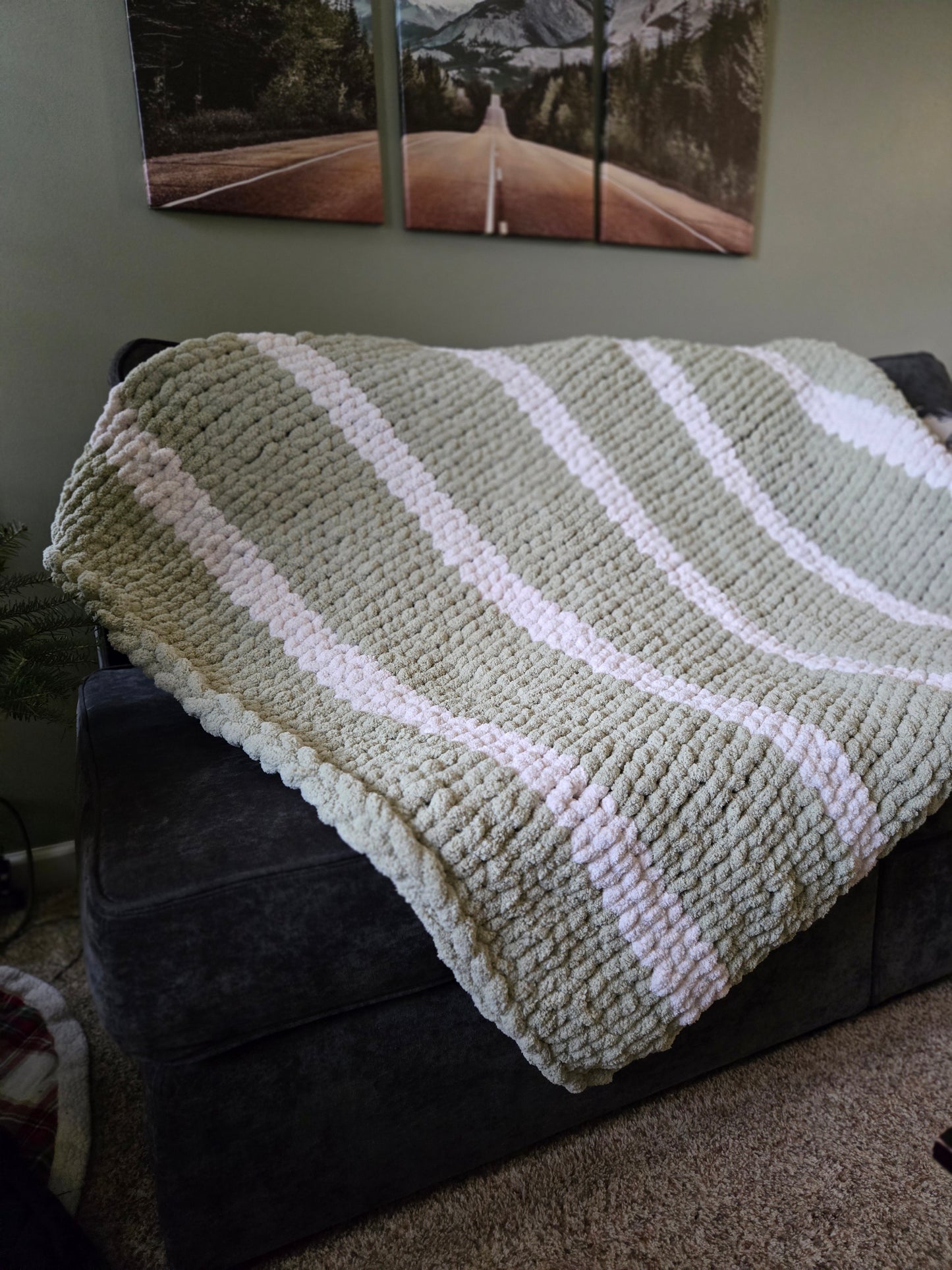 Chunky Knit Blanket