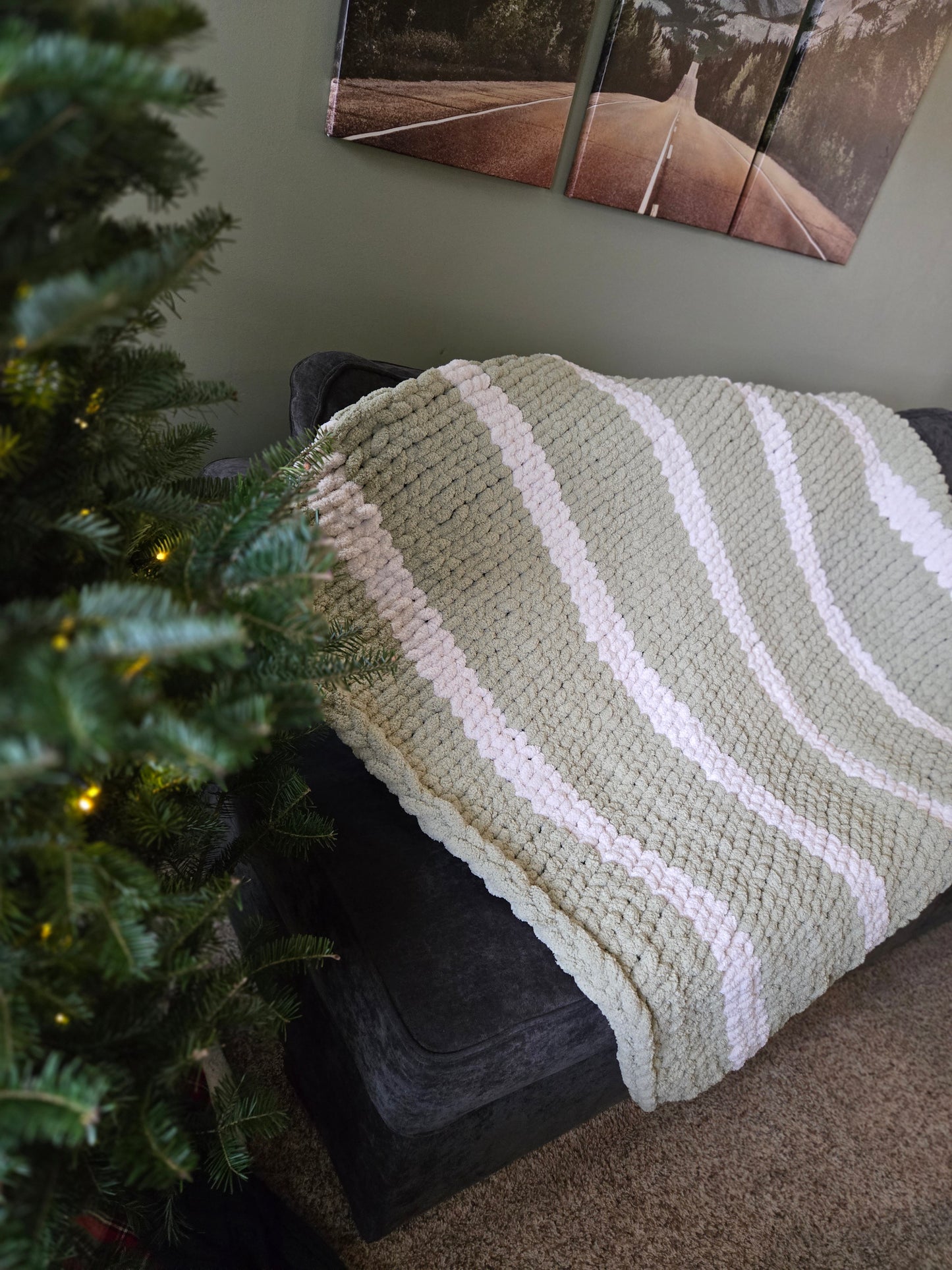 Chunky Knit Blanket