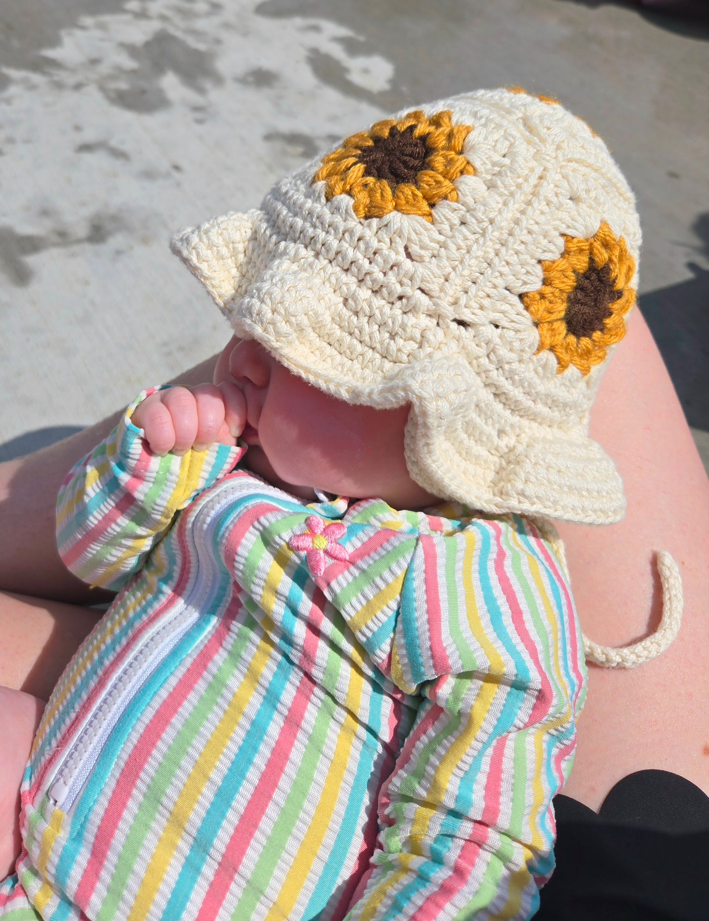 Cotton Flower Bucket Hat