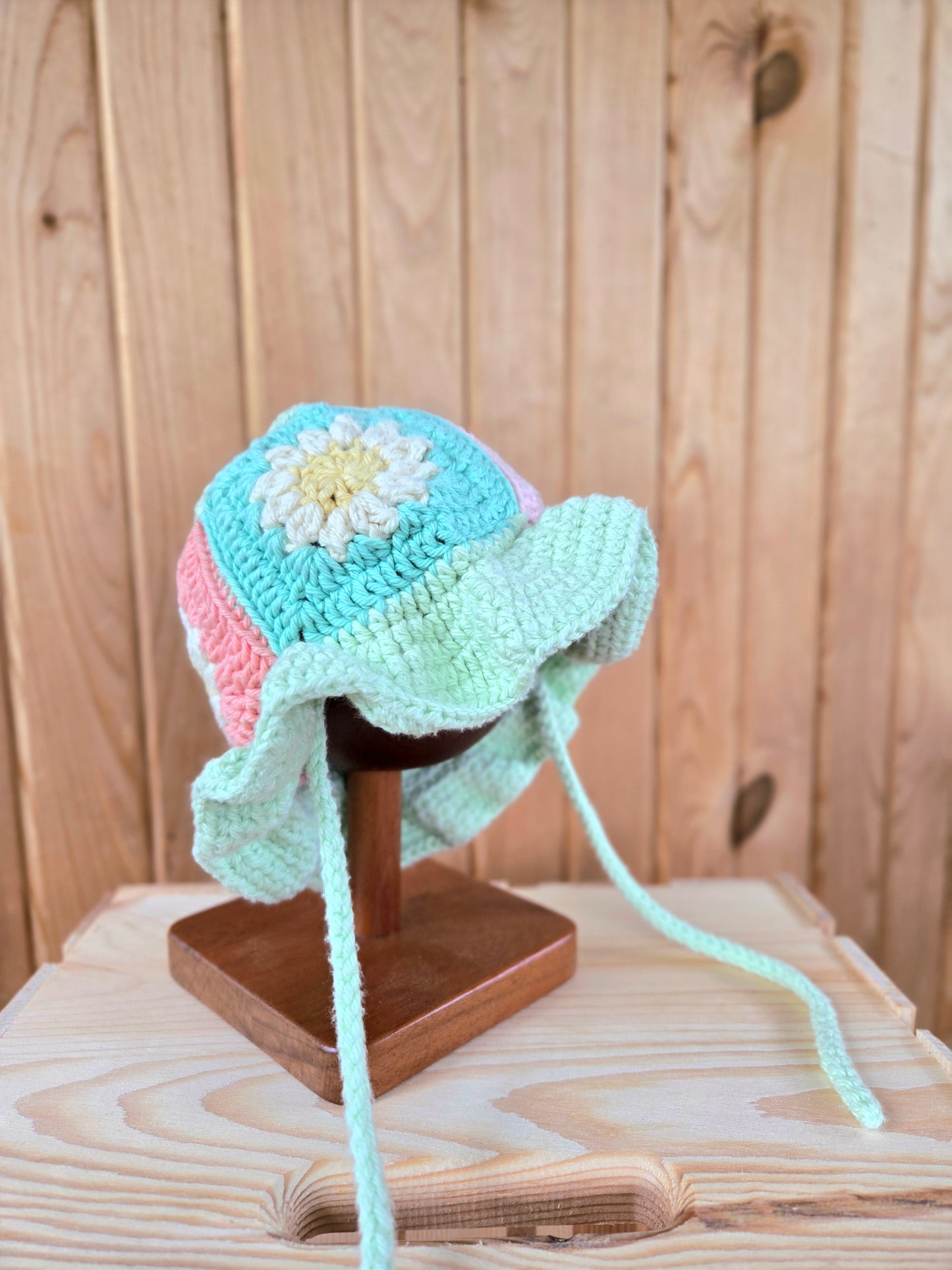Cotton Flower Bucket Hat