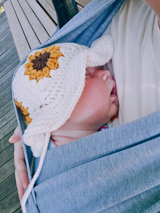 Cotton Flower Bucket Hat